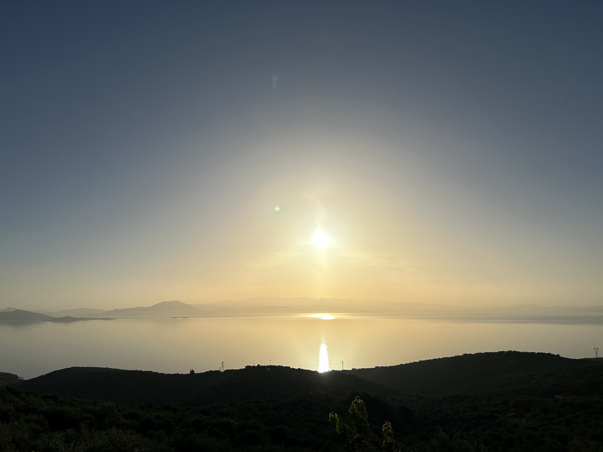 View of Afissos and Pagasitikos Gulf